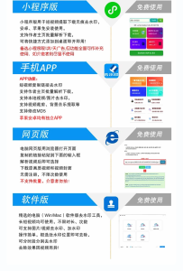 免费/多平台/不限次数/短视频除水印工具【支持多平台/不限次数/不限时间/批量操作/支持售后退款】-猿说黑科技